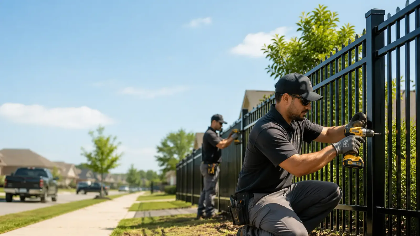 Metal Fence Installation in Hillsboro, OR